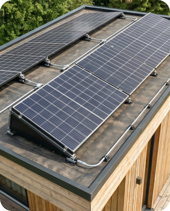 Solar Panels on Roof